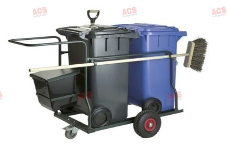 Chariots pour poubelles