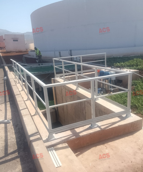 Garde-corps en PRV-SVR-GRP