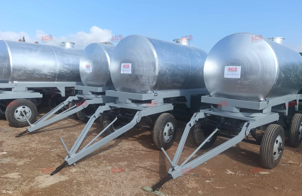 Citernes tractées & plastique
